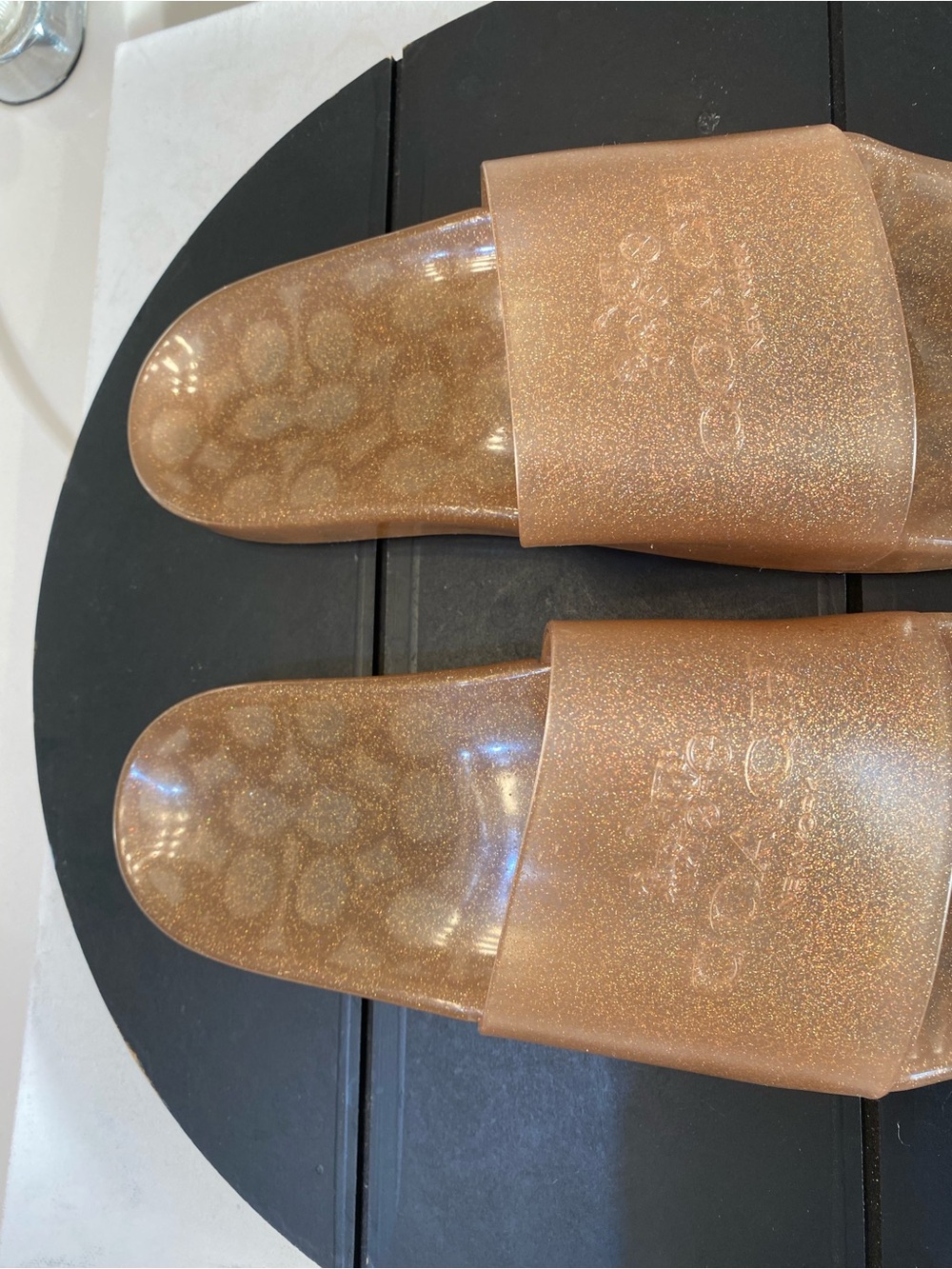 Coach Ulyssa Slide Women’s jelly Sandals Size 11, excellent condition clean - Picture 4 of 8